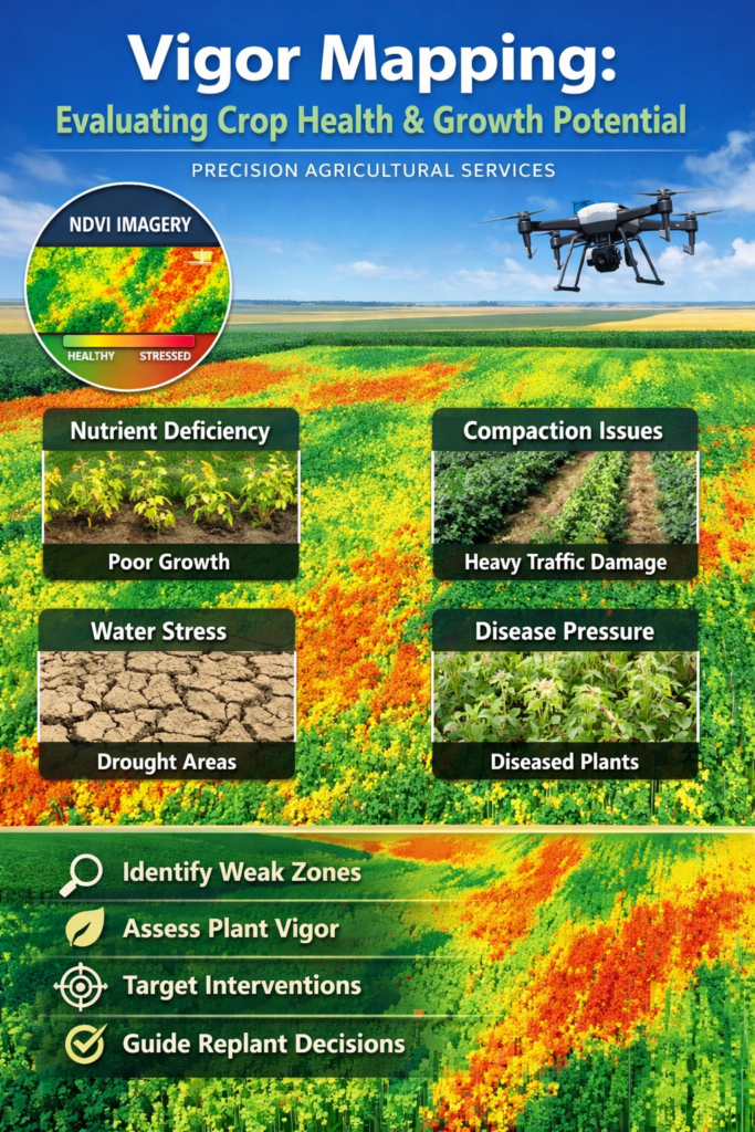 image of Vigor mapping for crop health analysis